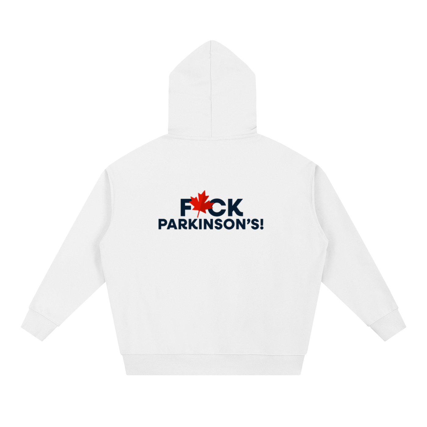 F*ck Parkinson's Heavyweight Hoodie - Canada Collection