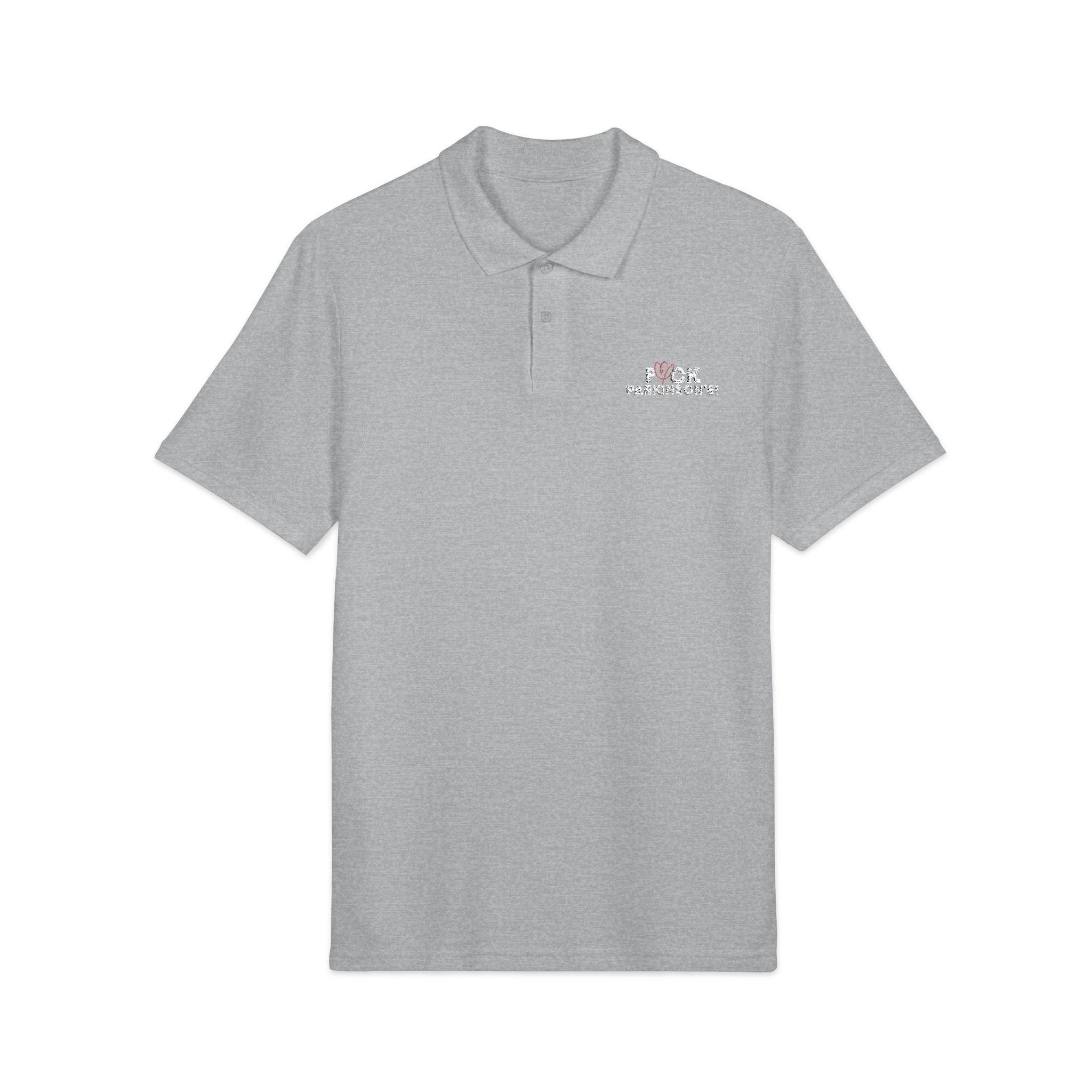 F*ck Parkinson's Embroidered Tulip Polo Shirt