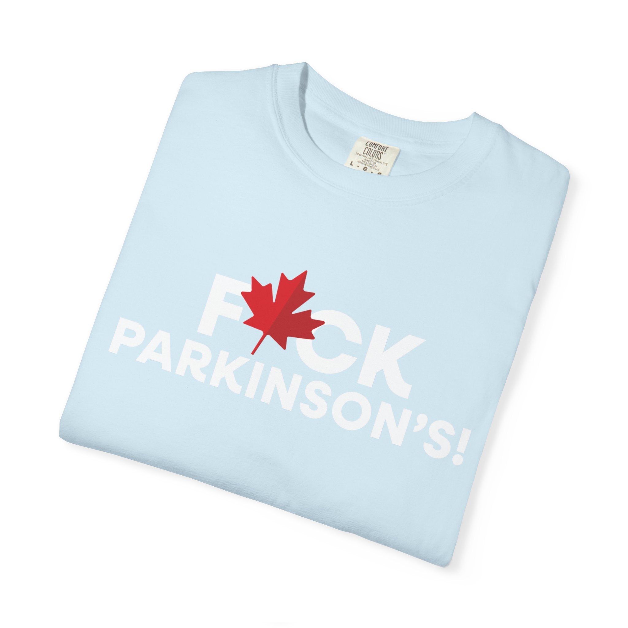Fuck Parkinson's T‑Shirt — Canadian Maple Leaf Support Tee