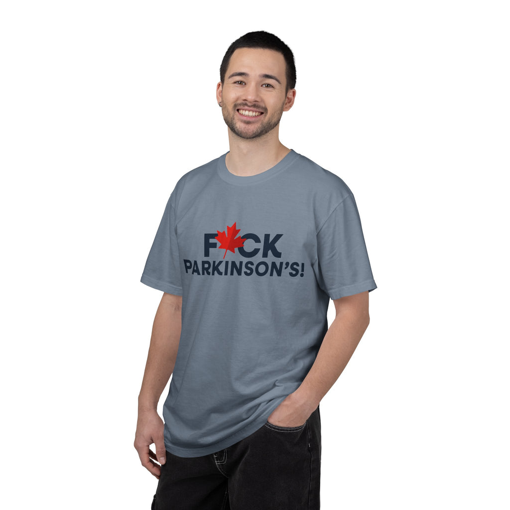 Fuck Parkinson's T‑Shirt — Canadian Maple Leaf Support Tee