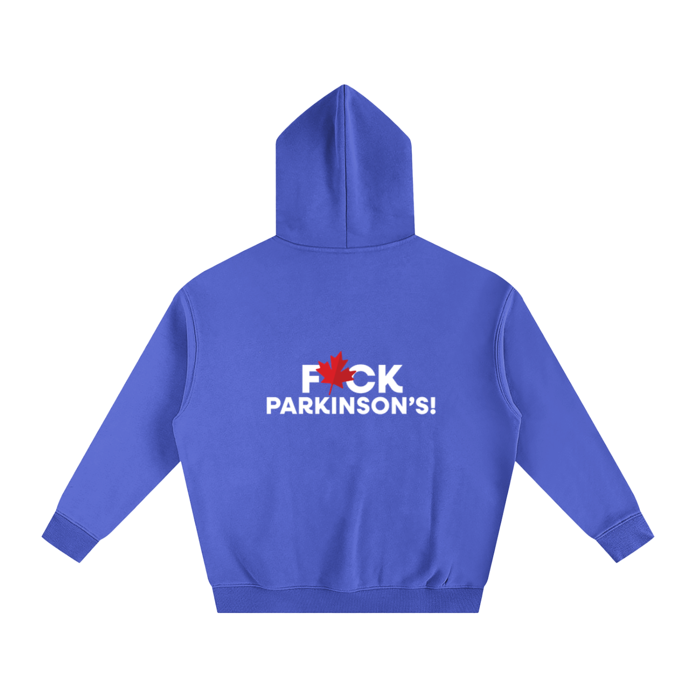 F*ck Parkinson's Oversized Hoodie - Canada Dark Edition