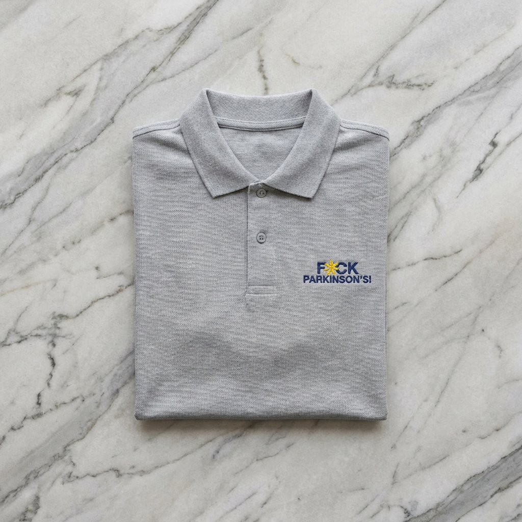 F*ck Parkinson's Embroidered Polo Shirt