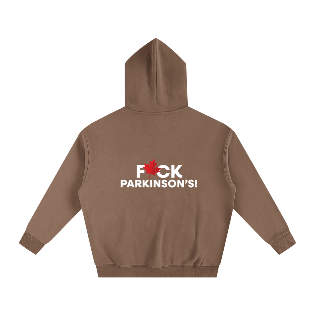 F*ck Parkinson's Oversized Hoodie - Canada Dark Edition