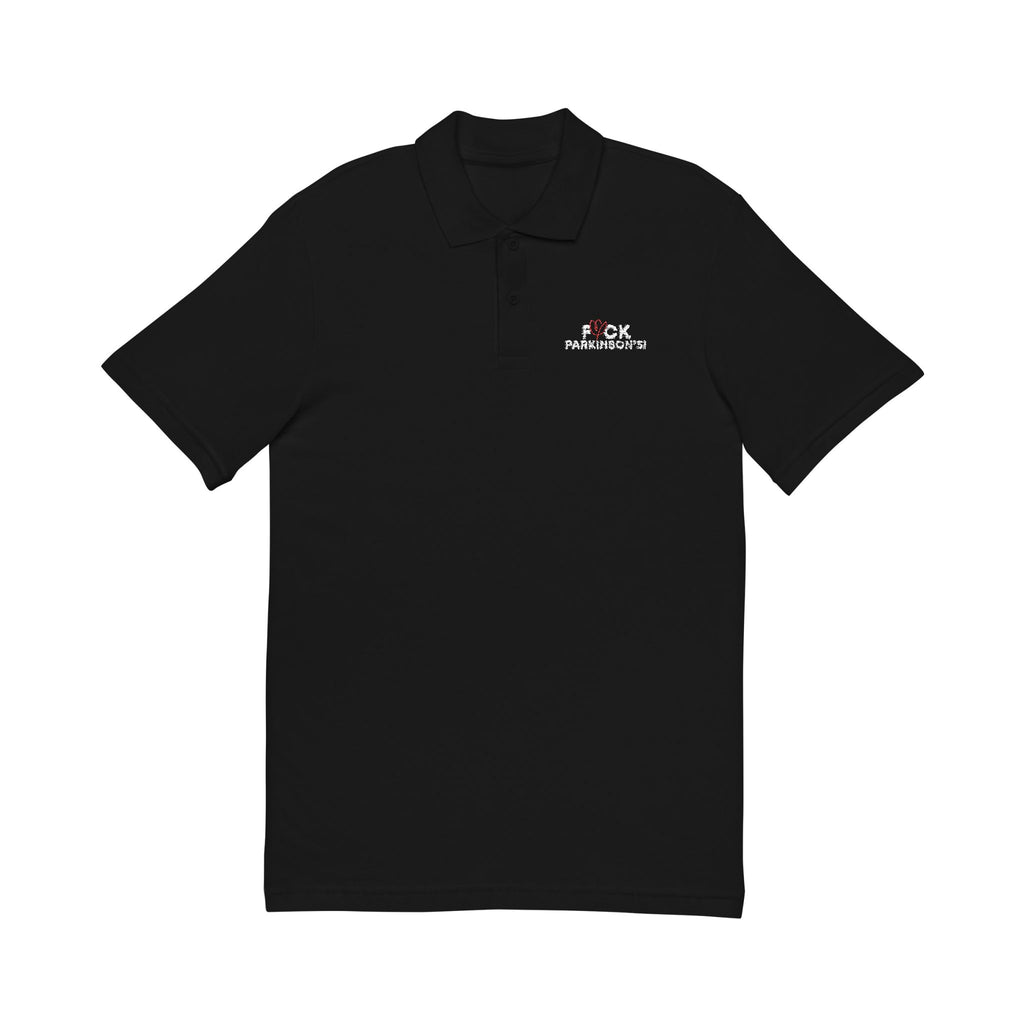 F*ck Parkinson's Embroidered Tulip Polo Shirt