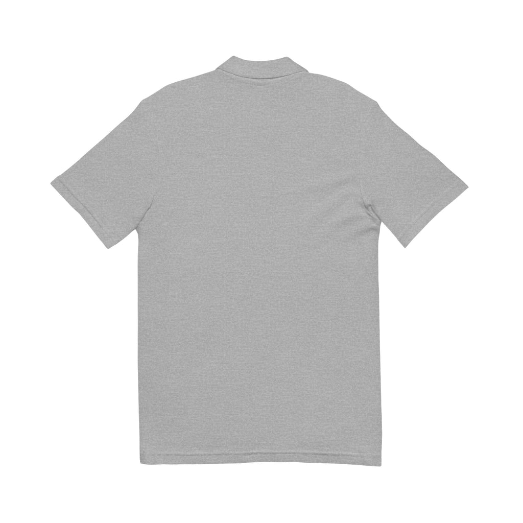 Embroidered F*CK Parkinson's Polo Shirt — White