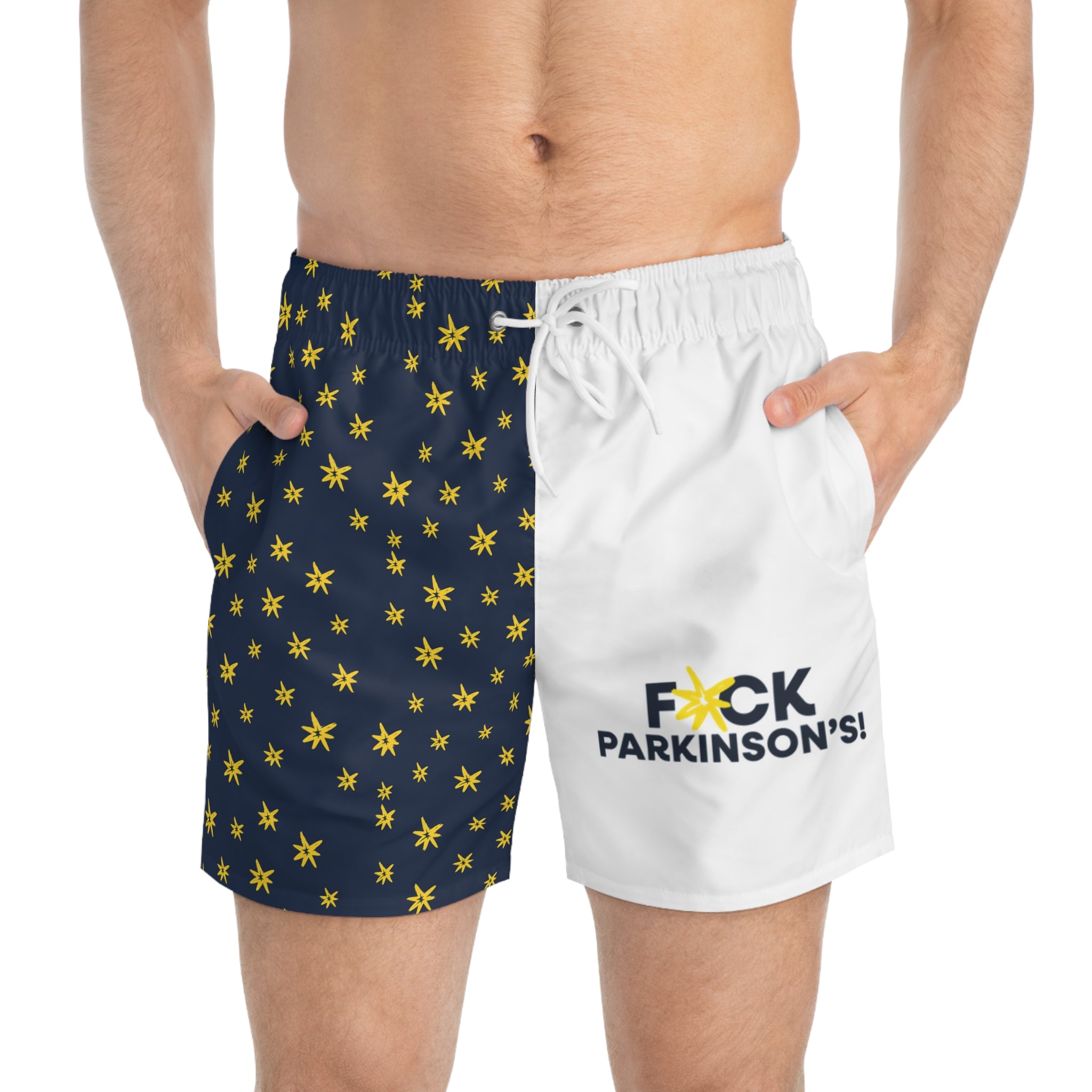 F*ck Parkinson’s! Swim Trunks
