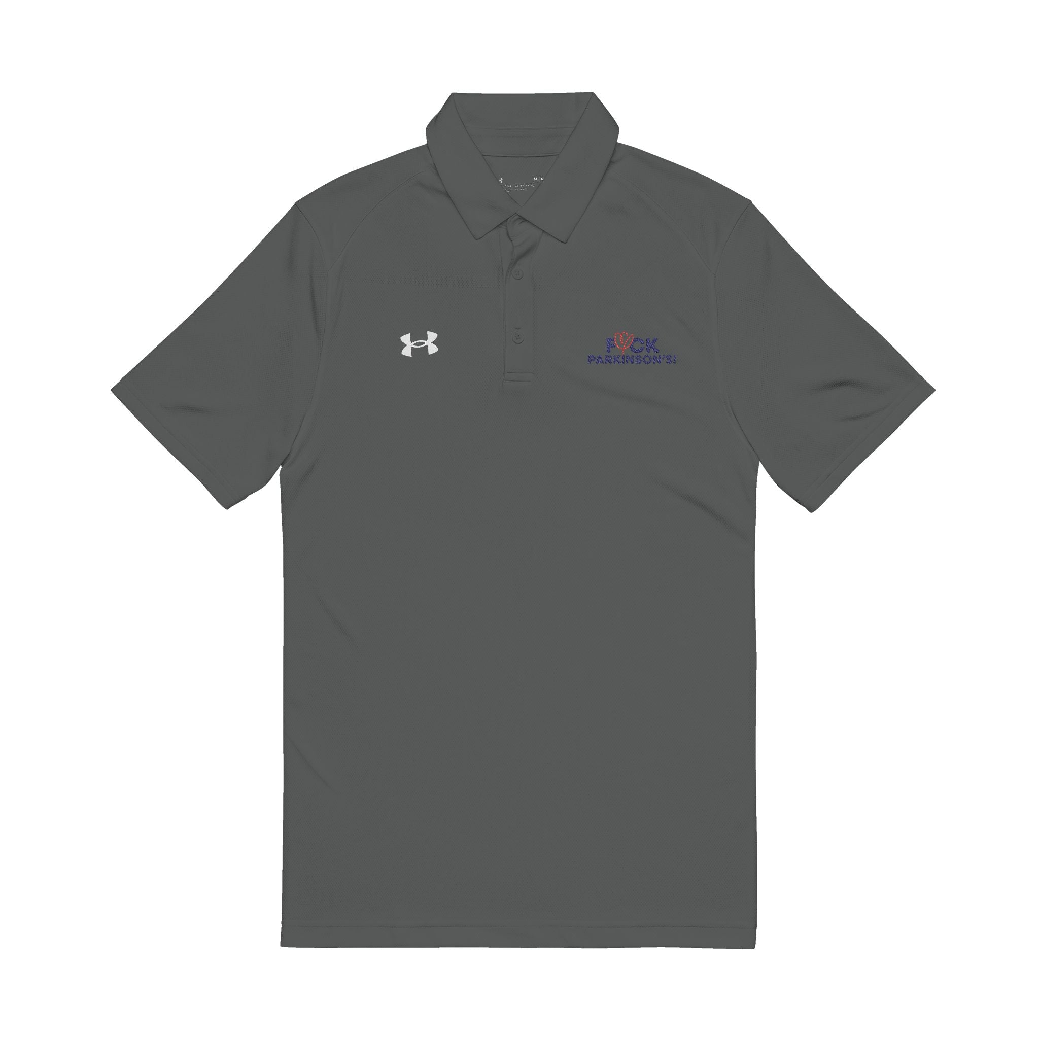 Premium 'F*ck Parkinson's' Under Armor Polo
