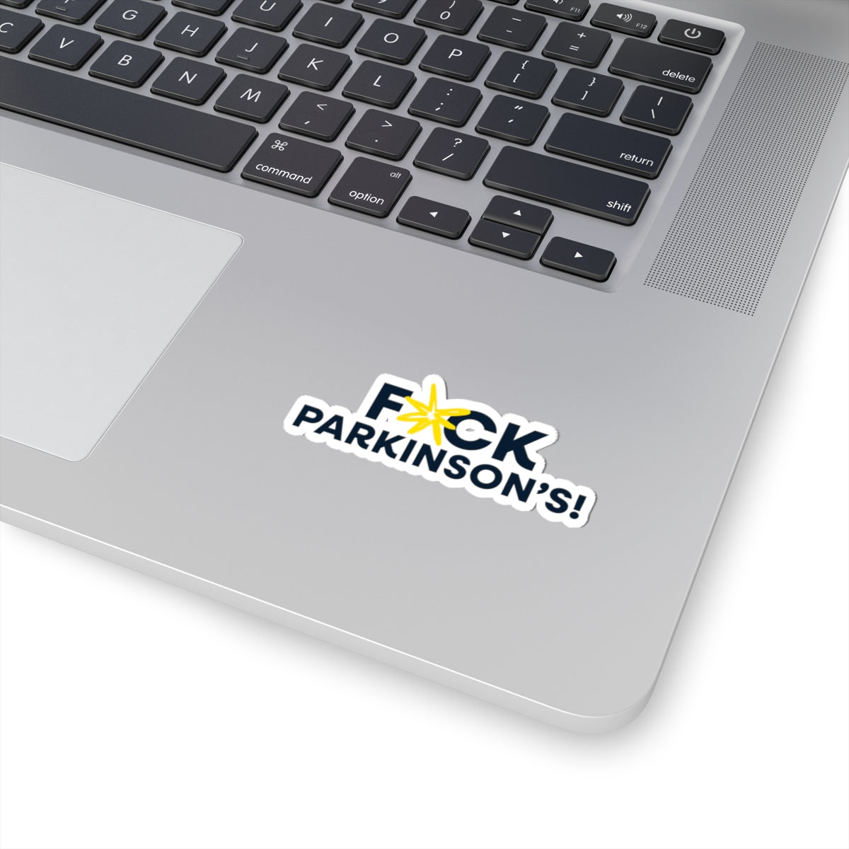 “F*ck Parkinson’s!” Kiss-Cut Sticker — Bold Parkinson’s Awareness Decal