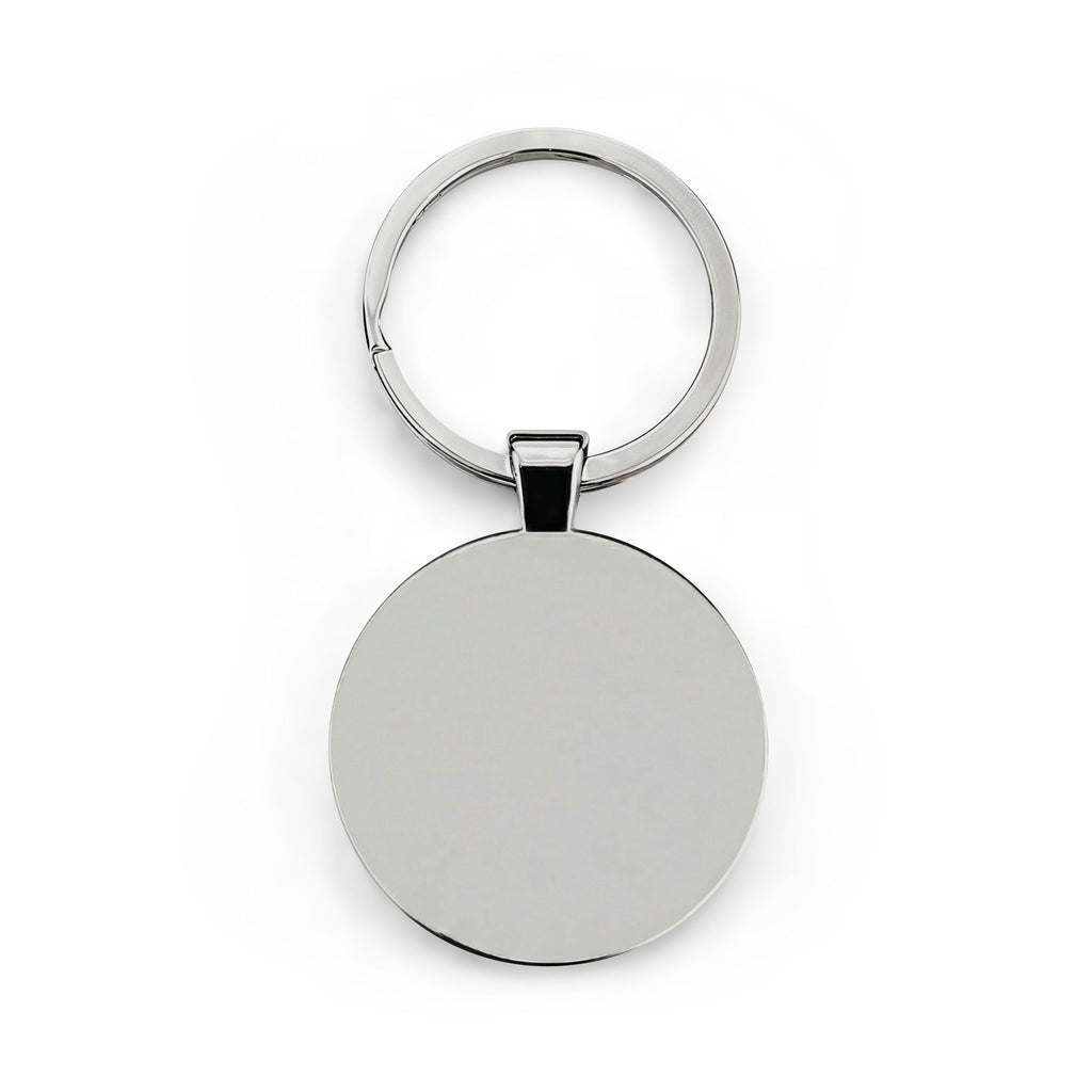 Round Stainless Steel Keychain — “F*ck Parkinson’s!” Awareness Keyring
