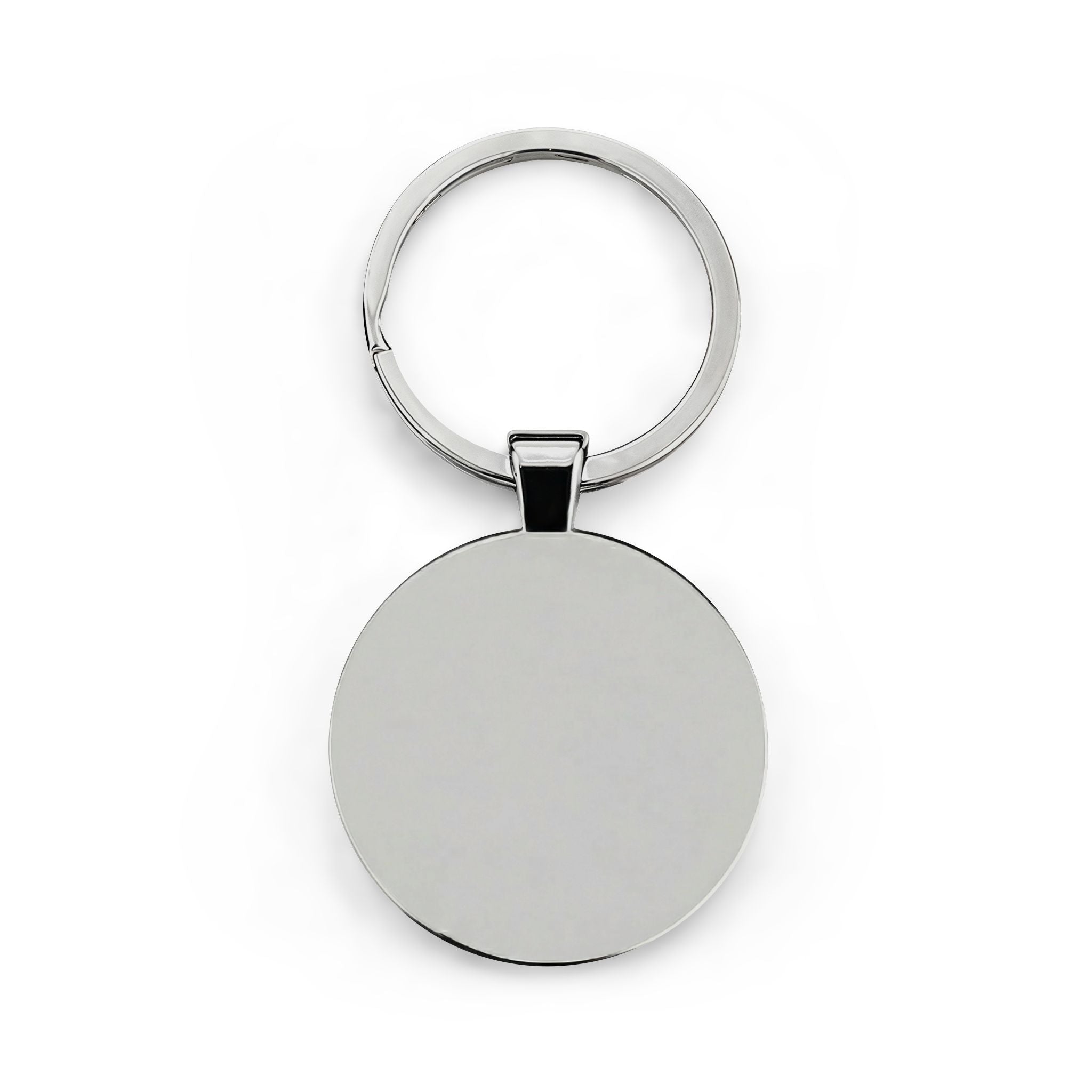 Round Stainless Steel Keychain — “F*ck Parkinson’s!” Awareness Keyring