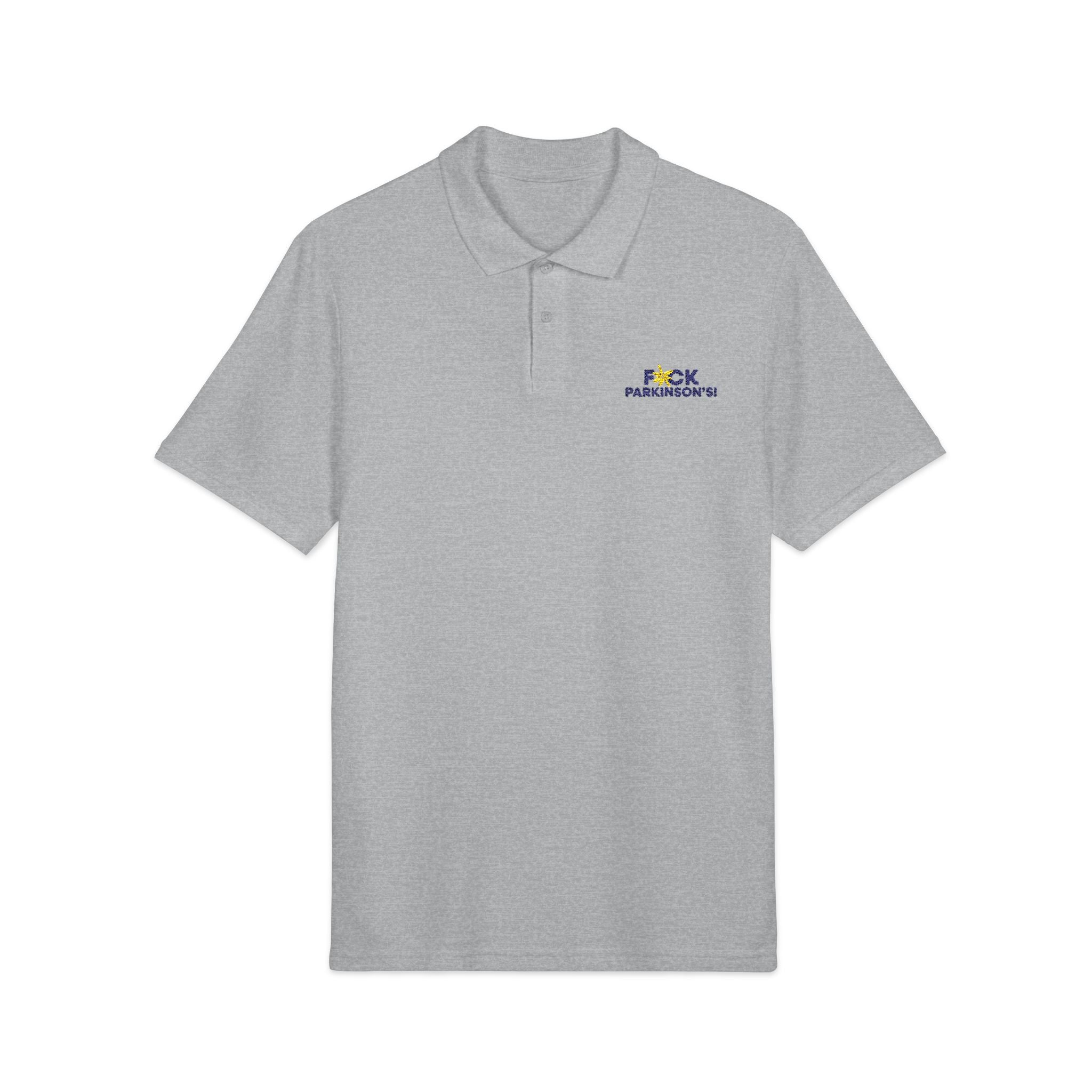 F*ck Parkinson's Embroidered Polo Shirt