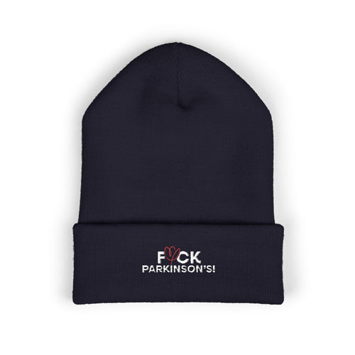 Embroidered F*ck Parkinson's Beanie