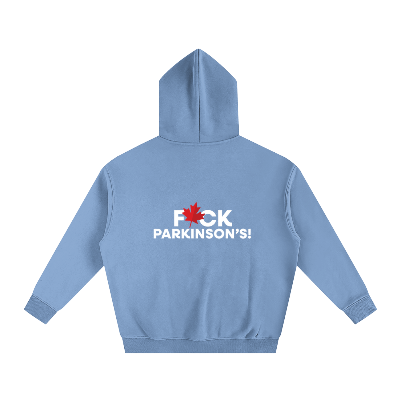 F*ck Parkinson's Oversized Hoodie - Canada Dark Edition