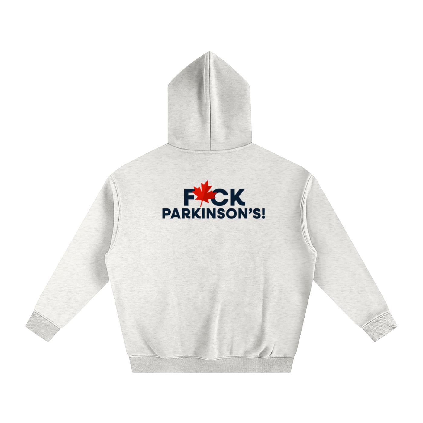F*ck Parkinson's Oversized Hoodie - Canada Light Edition