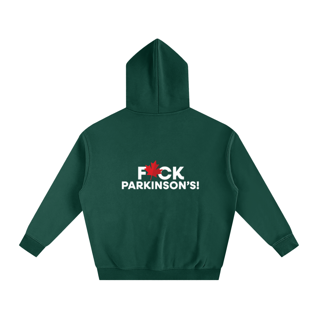 F*ck Parkinson's Oversized Hoodie - Canada Dark Edition