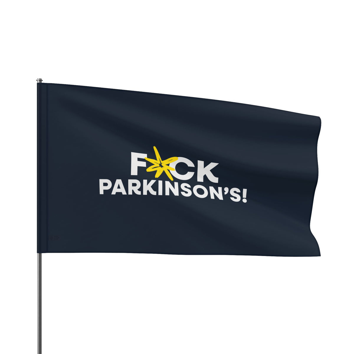 F*ck Parkinson's Flag - Navy