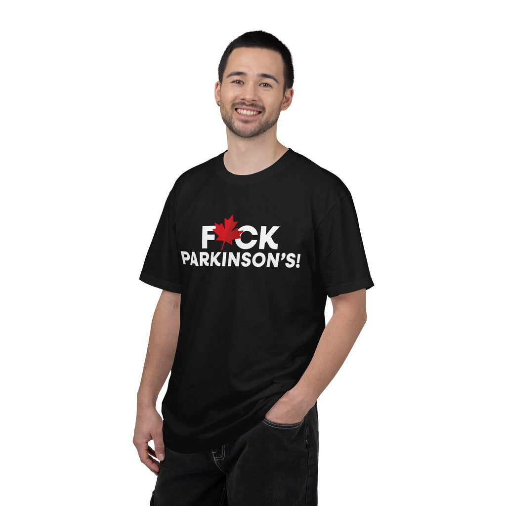 Fuck Parkinson's T‑Shirt — Canadian Maple Leaf Support Tee