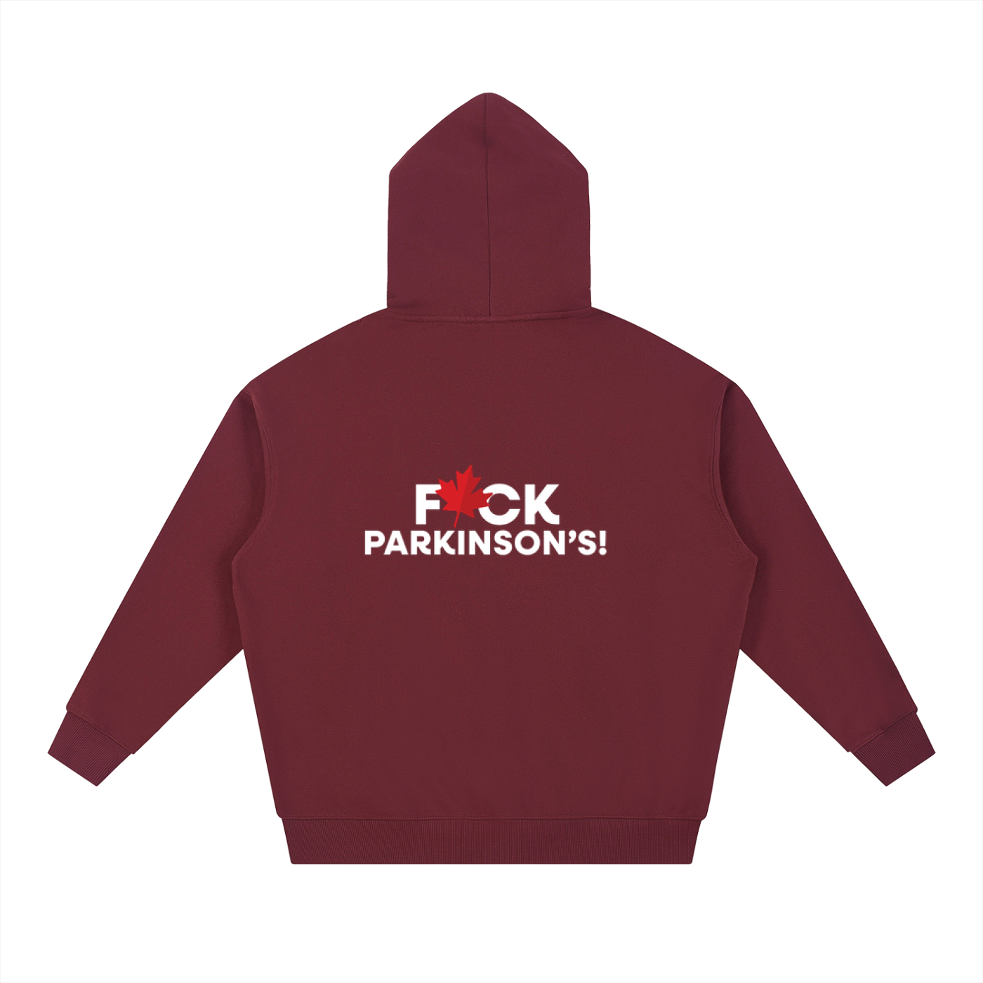 F*ck Parkinson's Heavyweight Hoodie - Canada Collection