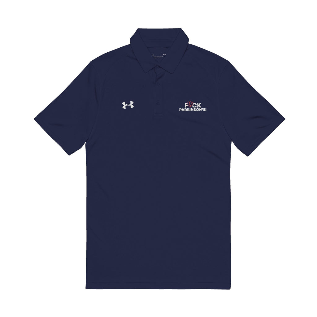 Premium F*ck Parkinson's Tulip Under Armour Polo