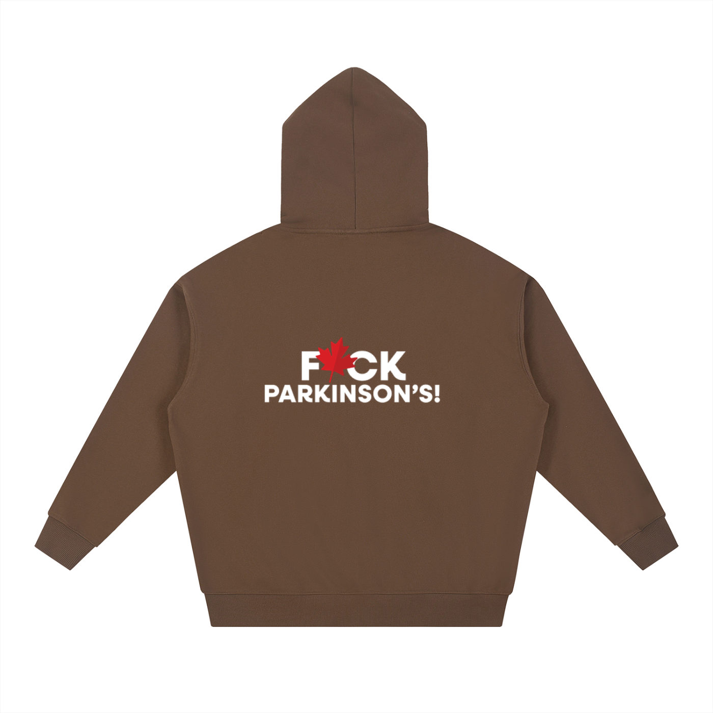 F*ck Parkinson's Heavyweight Hoodie - Canada Collection