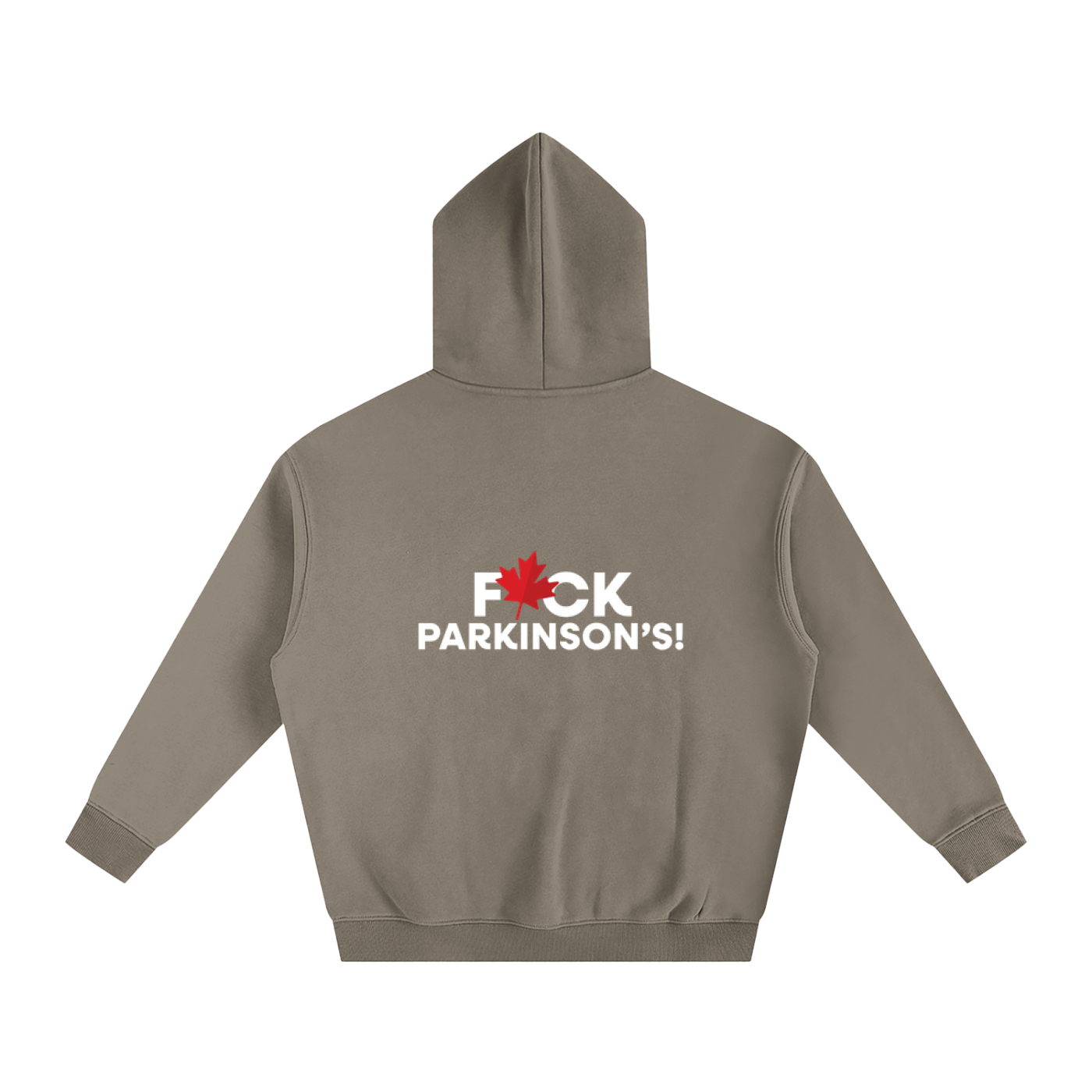 F*ck Parkinson's Oversized Hoodie - Canada Dark Edition