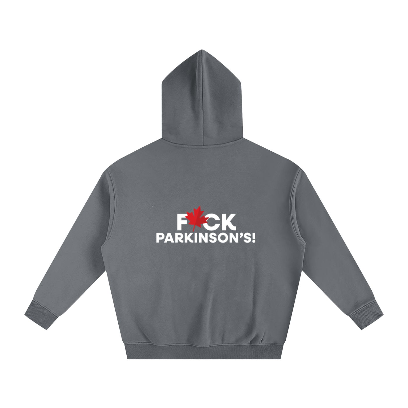 F*ck Parkinson's Oversized Hoodie - Canada Dark Edition