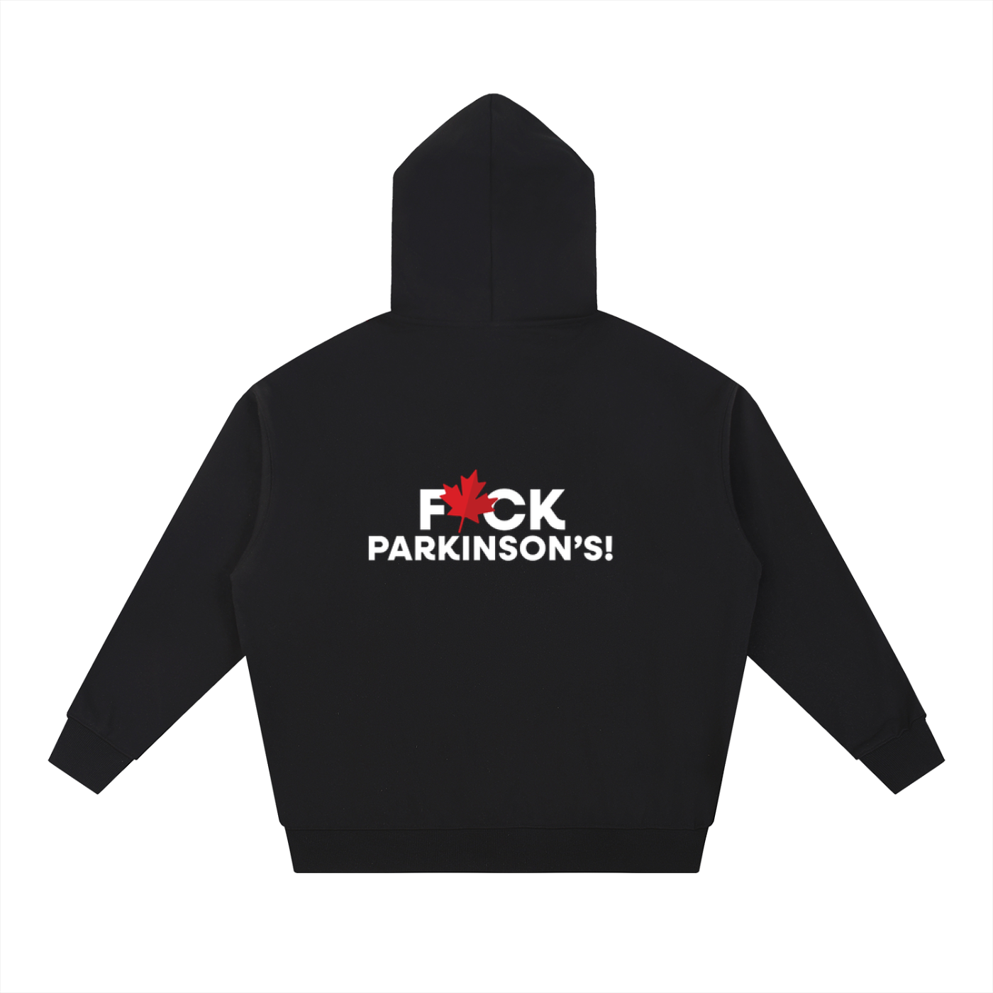 F*ck Parkinson's Heavyweight Hoodie - Canada Collection