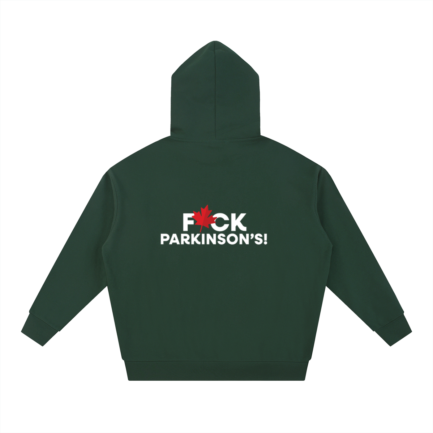 F*ck Parkinson's Heavyweight Hoodie - Canada Collection