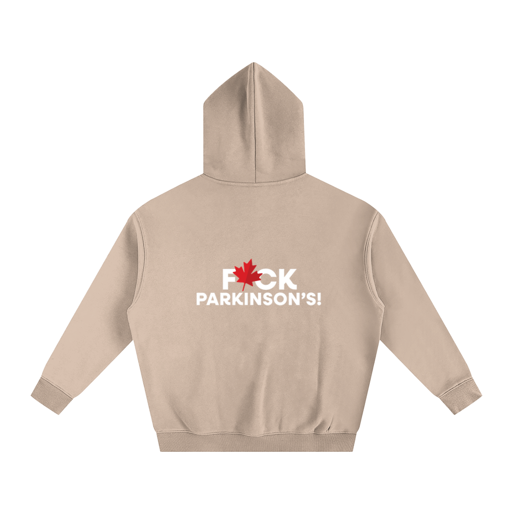 F*ck Parkinson's Oversized Hoodie - Canada Dark Edition