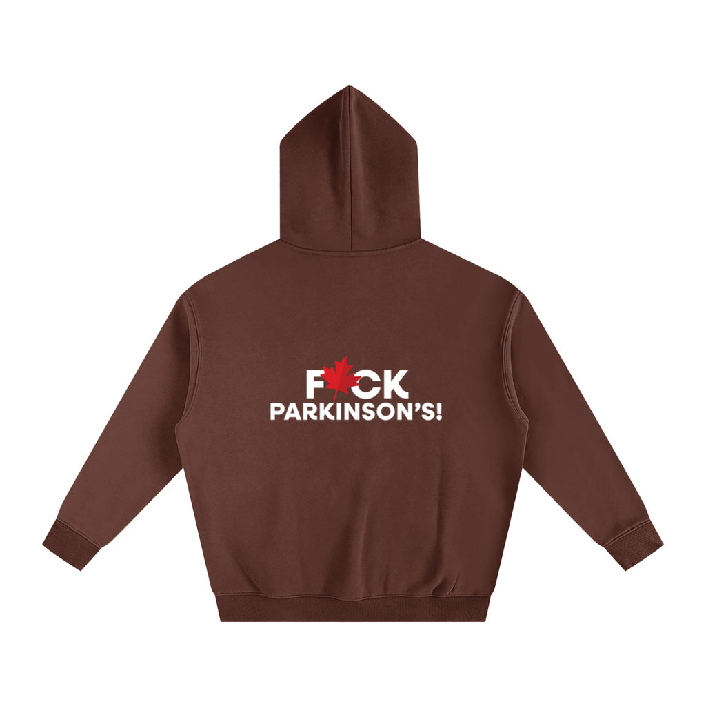 F*ck Parkinson's Oversized Hoodie - Canada Dark Edition